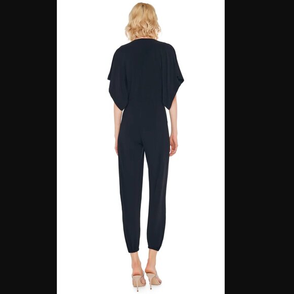Norma Kamali Black Rectangle Jog Jumpsuit, XS-S Oversized - Picture 5 of 10